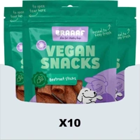 10x Braaaf Sticks Hondensnack Bieten 6 cm 80 gr