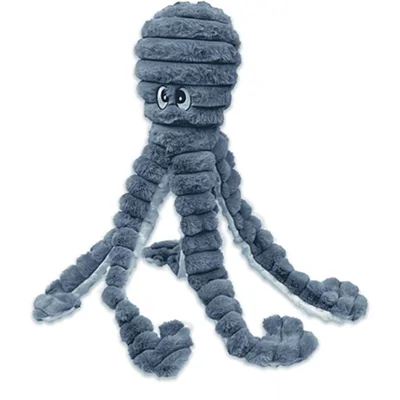 Quapas! XXL Hondenknuffel Octopus Blauw