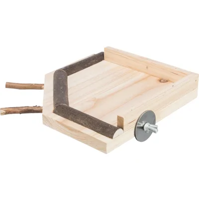 Trixie Landingsplaats met Zitstokken - Hout - 19 x 19 cm