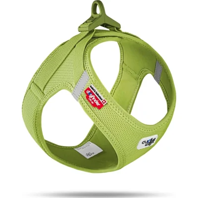 Curli Vest Harness Clasp Air-Mesh - Lime - M
