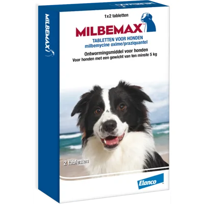 Milbemax Grote Hond 4 Tabletten