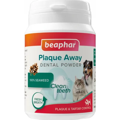 Beaphar Plaque Away Dental Powder 80 gr