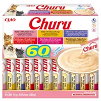 Inaba Churu Variety Box - 60 stuks - Tuna variety - 60 stuks Inaba Churu Variety Box - 60 stuks - Tuna variety - 60 stuks