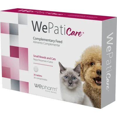 Wepharm WePaticare - Kleine Hond en Kat - 30 tabletten