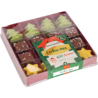 Beeztees Kerstkoekjes Mix - 32 stuks