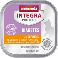 Animonda Integra Protect Cat Diabetes - Gevogelte - 16 x 100 g Animonda Integra Protect Cat Diabetes - Gevogelte - 16 x 100 g