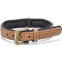Beeztees Balacron Ax kunstleer bruin halsband hond 29-35cm x 15mm product name
