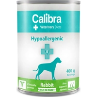 Calibra Veterinary Diets Hypoallergenic Konijn & Insect natvoer hond 400gr