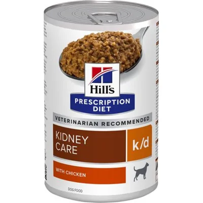 Hill's Prescription Diet K/D Kidney Care natvoer hond blik 12x350g