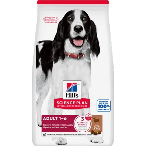 Hill's Science Plan Hond Adult Medium Lam&Rijst 2,5kg