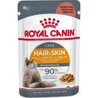 Royal Canin Care Hair & Skin Care in Gravy natvoer kattenvoer zakjes 12 x 85 gram