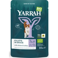 14x Yarrah Bio Kattenvoer Kalkoen 85 gr