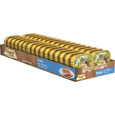 32x Stuzzy Kattenvoer Paté Forel 100 gr