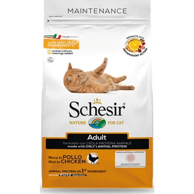 6x Schesir Kattenvoer Dry Maintenance Kip 1,5 kg