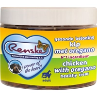 Renske Gezonde Beloning Mini Hartjes Hondensnack Kip&Oregano 300 gr