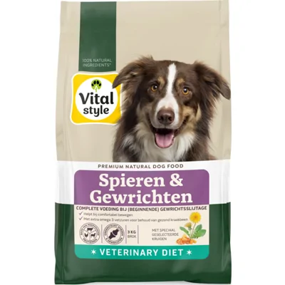 Vitalstyle Spier&Gewricht Hondenvoer 3 kg