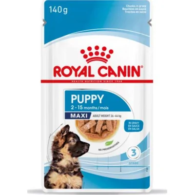 40x Royal Canin Maxi Puppy Hondenvoer Nat 140 gr