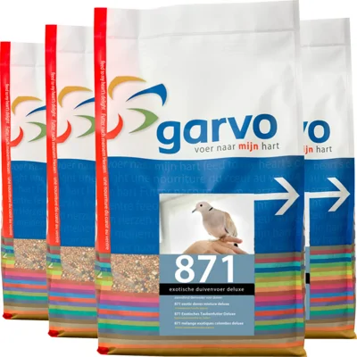 4x Garvo Duivenvoer Exotische Deluxe 4 kg