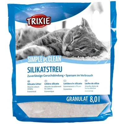 Trixie Simple'n'Clean Silicaat Kattenbakvulling - 8 l