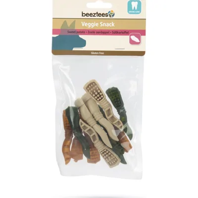 Beeztees - Veggie Tandpasta Mix - 8 x 10 cm