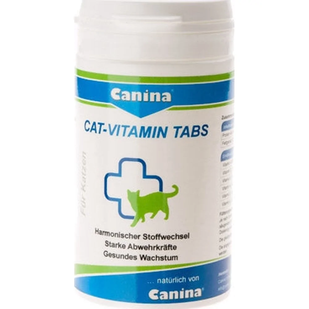Canina Cat-Vitamin tabs - ca. 100 stuks