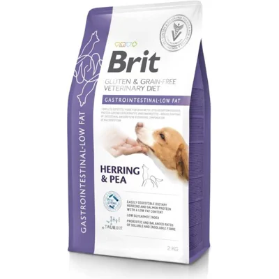 Brit Veterinary Diet Dog - Grain free - Gastrointestinal Low Fat - 2 kg