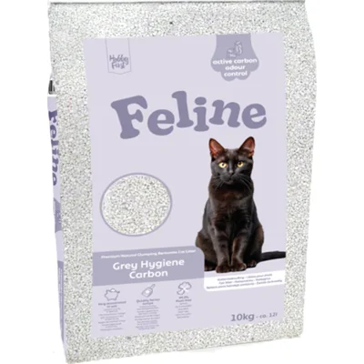 HobbyFirst Feline Kattenbakvulling Feline Grey Hygiene Carbon 12 liter