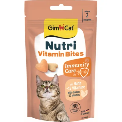 GimCat Kattensnack Nutri Vitamin Bites 40 gr