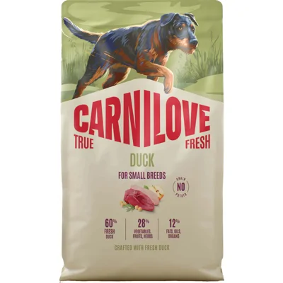 Carnilove True Fresh Small Breeds - Eend - 4 kg