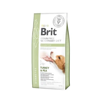 Brit Veterinary Diet Dog - Grain free - Diabetes - 12 kg