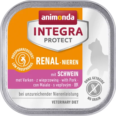 Animonda Integra Protect Cat Nieren - Varken - 16 x 100g