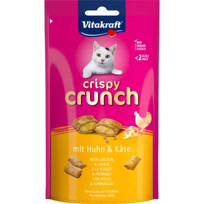 Vitakraft Crispy Crunch - Kip & Kaas - 60 g