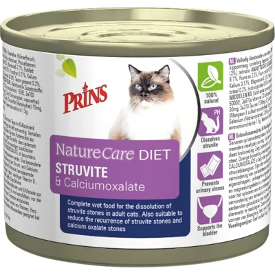 Prins NatureCare Diet Cat Struvite & Calciumoxalaat 200 gr