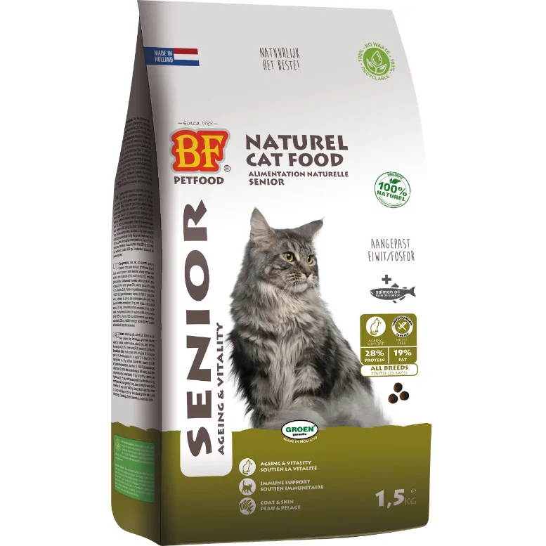 Biofood Senior Ageing & Souplesse Kat 1,5 kg