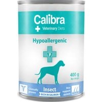 Calibra Veterinary Diets Hypoallergenic Zalm & Insect natvoer hond 400 gram