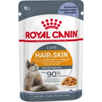 Royal Canin Care Hair & Skin Care in Jelly natvoer kattenvoer zakjes 12 x 85 gram