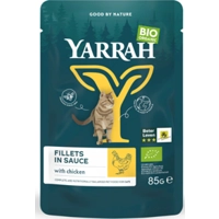 14x Yarrah Bio Kattenvoer Kip 85 gr