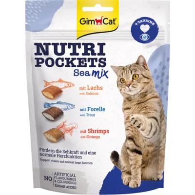 GimCat Nutri Pockets Sea-Mix 150 gr