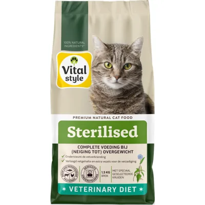 Vitalstyle Sterilised Kattenvoer 1,5 kg