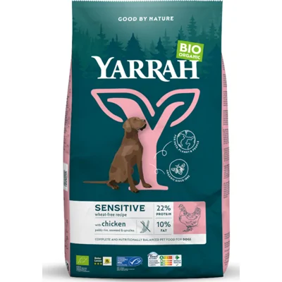 Yarrah Bio Hondenvoer Sensitive Adult Kip&Rijst 2 kg