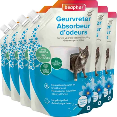 6x Beaphar Geurvreter 400 gr