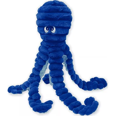Quapas! XXL Hondenknuffel Octopus Navy Blauw