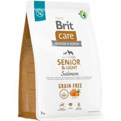 Brit Care - Dog - Grain-free Senior & Light - Zalm - 3 kg