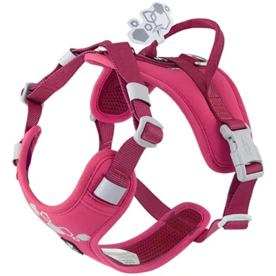 Hurtta Weekend Warrior Eco Harness 2 - Ruby - 40-50 cm