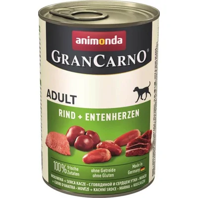 Animonda GranCarno Original Adult - Rund met Eend - 6 x 400 g