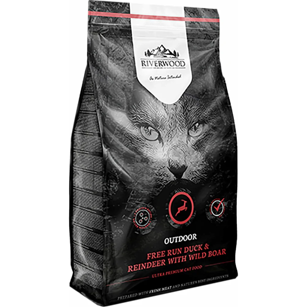 Riverwood Droog Cat Outdoor - 2 kg