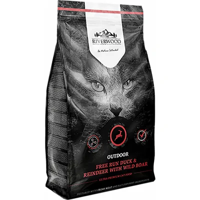 Riverwood Droog Cat Outdoor - 2 kg