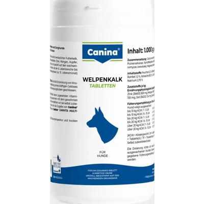 Canina Puppy Kalktabletten - 1 kg