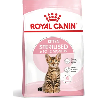 6x Royal Canin Kattenvoer Sterilised Kitten 2 kg