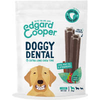 Edgard & Cooper Doggy Dental Munt & Aardbei Large 7 sticks